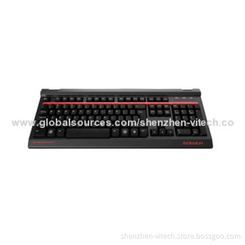 Many Color Gap Glow Not Conflict Mechanical Gaming Keyboard, Sized 45*18.5*3cm